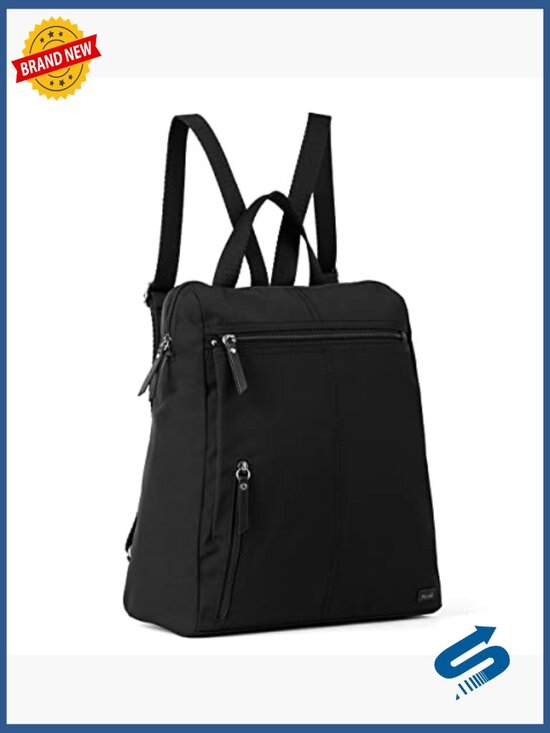 Recycled Nylon Backpack, Spacious with Adjustable Strap main image 6